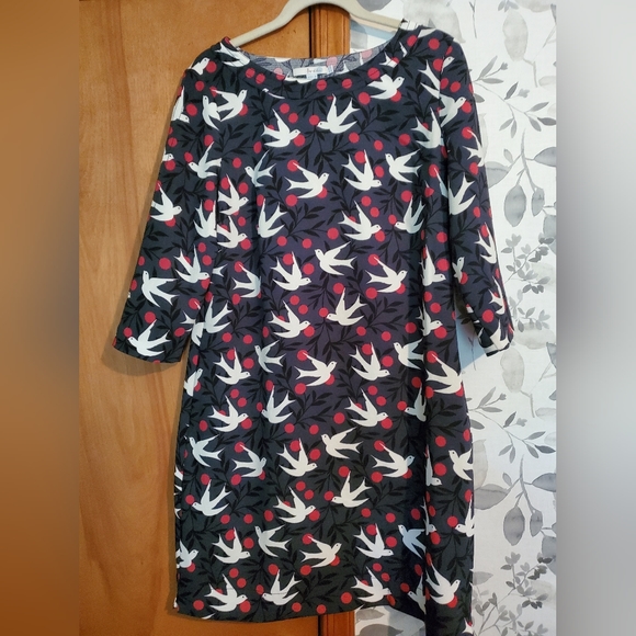 Boden Evelyn Sheath Dress 10R - Picture 6 of 9